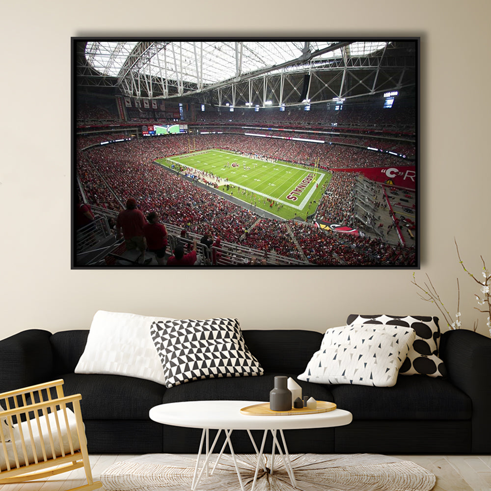 Arizona Diamondbacks Stadium, Stadium Canvas, Sport Art, Framed Canvas Print Wall Art, Floating Frame
