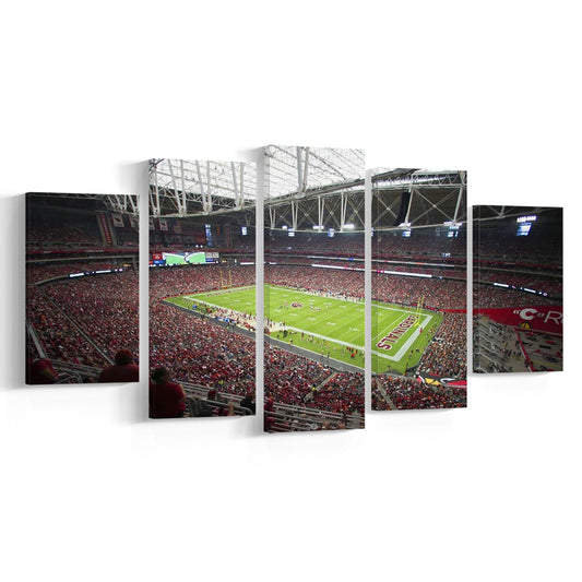 Arizona Diamondbacks Stadium, Stadium Canvas, Sport Art, Gift for him, 5 Panel, Large Canvas, Canvas Print Wall Art