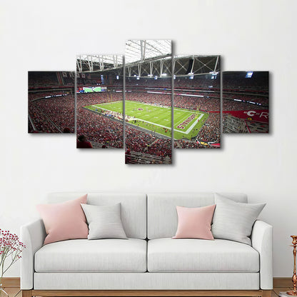 Arizona Diamondbacks Stadium, Stadium Canvas, Sport Art, Gift for him, 5 Panel, Large Canvas, Canvas Print Wall Art