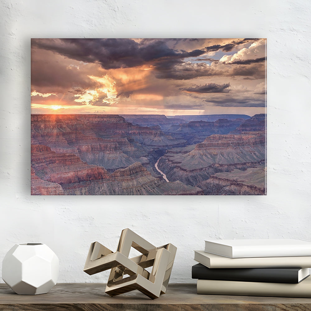 Arizona Grand Canyon National Park Colorado River from Mohave Point, Cavas Print Wall Art Hom Decor