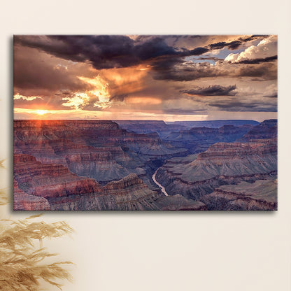 Arizona Grand Canyon National Park Colorado River from Mohave Point, Cavas Print Wall Art Hom Decor
