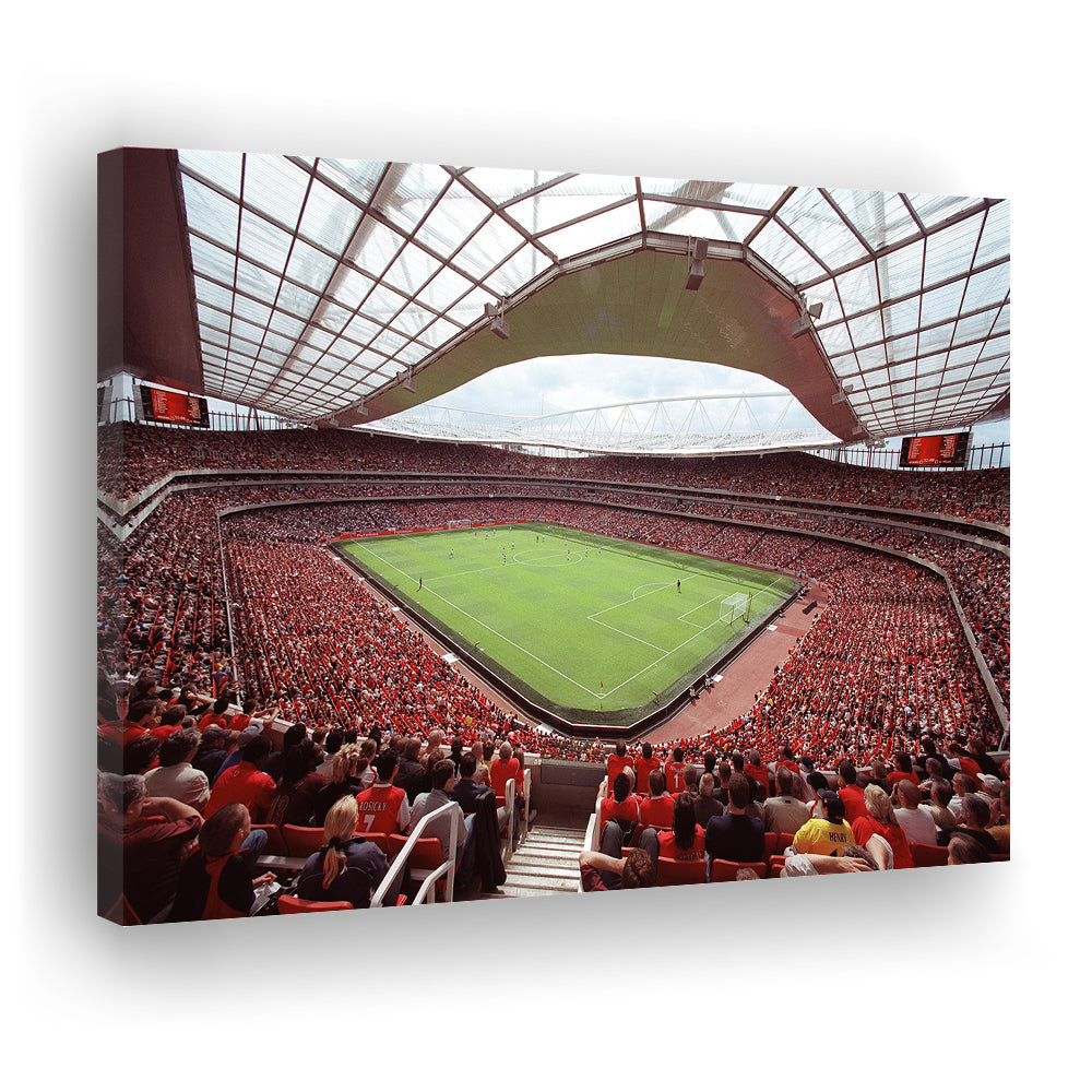 Arsenal in Emirates Stadium, Stadium Canvas, Sport Art, Gift for him, Man Cave Decor, Art Print, Canvas Print Wall Art