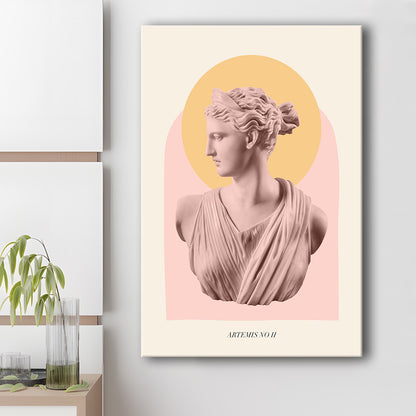 Artemis Pastel Art Print, Canvas Art Print Decor, Painting Art, Canvas Prints Wall Art