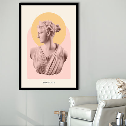 Artemis Pastel Art Print, Framed Picture Print,, Framed Art Prints Wall Decor
