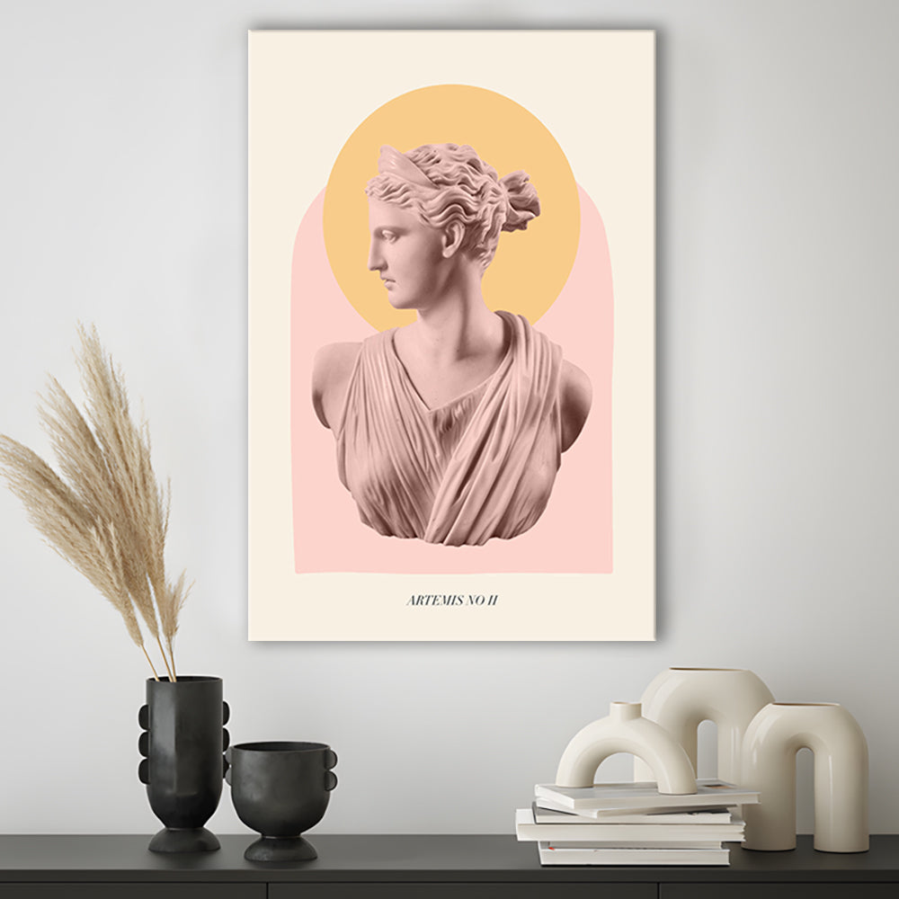 Artemis Pastel Art Print, Canvas Art Print Decor, Painting Art, Canvas Prints Wall Art