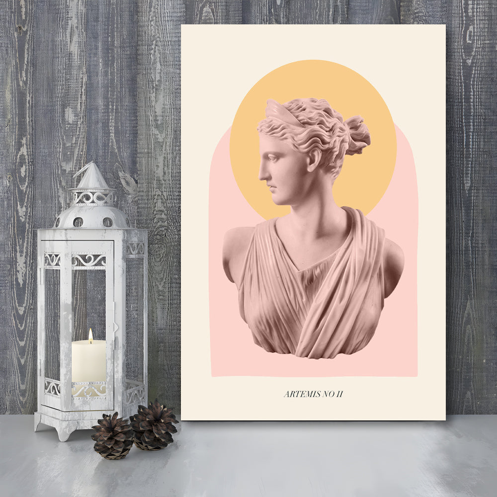 Artemis Pastel Art Print, Canvas Art Print Decor, Painting Art, Canvas Prints Wall Art