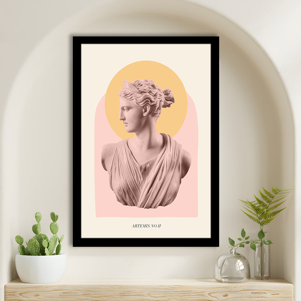 Artemis Pastel Art Print, Framed Picture Print,, Framed Art Prints Wall Decor