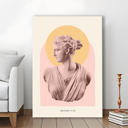 Artemis Pastel Art Print, Canvas Art Print Decor, Painting Art, Canvas Prints Wall Art