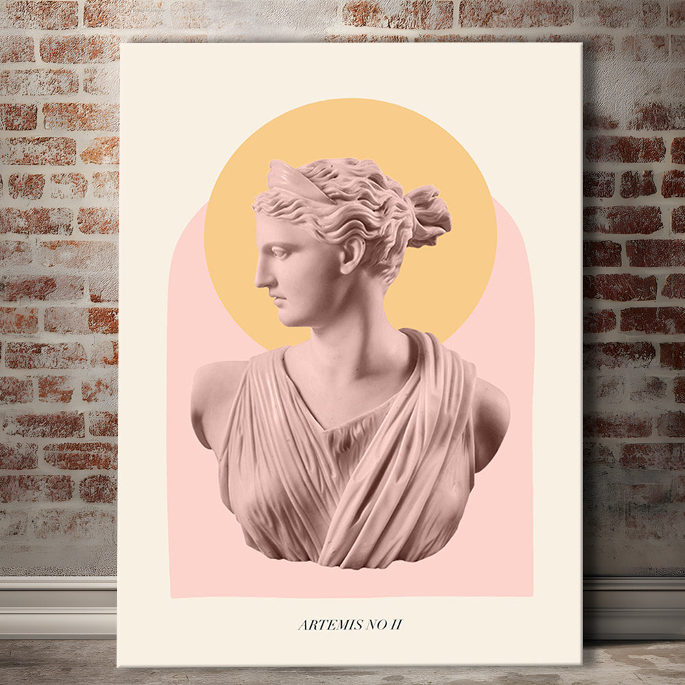 Artemis Pastel Art Print, Canvas Art Print Decor, Painting Art, Canvas Prints Wall Art