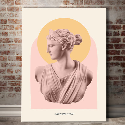 Artemis Pastel Art Print, Canvas Art Print Decor, Painting Art, Canvas Prints Wall Art