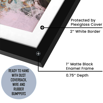 As If Print, Altered Art, Bedroom Print, Pink Print, Wall Art, Framed Art Prints White Border Wall Decor