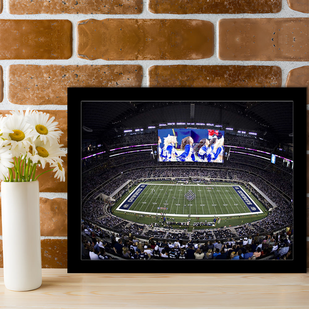 At And T Stadium, Stadium Canvas, Sport Art, Fan Gifts, Framed Art Print Wall Decor, Picture Framed