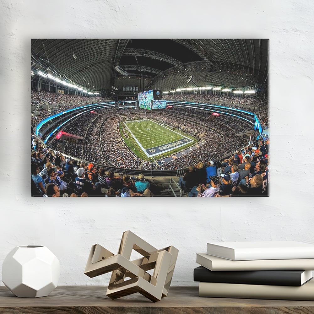 At and t Stadium, Stadium Canvas, Sport Art, Gift for him, Man Cave Decor, Art Print, Canvas Print Wall Art