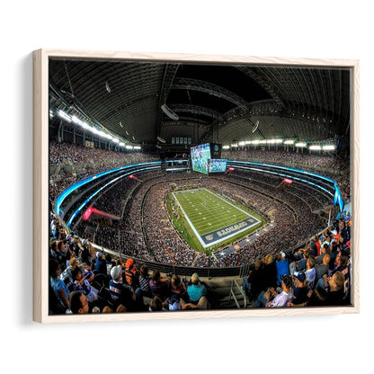 At and t Stadium, Stadium Canvas, Sport Art, Framed Canvas Print Wall Art, Floating Frame