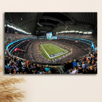 At and t Stadium, Stadium Canvas, Sport Art, Gift for him, Man Cave Decor, Art Print, Canvas Print Wall Art