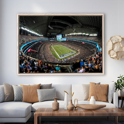 At and t Stadium, Stadium Canvas, Sport Art, Framed Canvas Print Wall Art, Floating Frame
