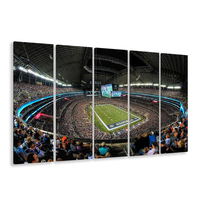 At and t Stadium, Stadium Canvas, Sport Art, 5 Panel B, Extra Large Canvas, Canvas Print Wall Art