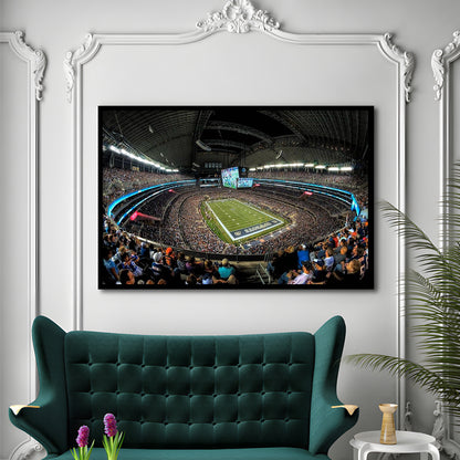 At and t Stadium, Stadium Canvas, Sport Art, Gift for him, Framed Art Print Wall Decor, Picture Framed