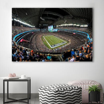 At and t Stadium, Stadium Canvas, Sport Art, Gift for him, Man Cave Decor, Art Print, Canvas Print Wall Art