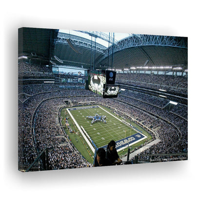At and t Stadium in Texas, Stadium Canvas, Sport Art, Gift for him, Man Cave Decor, Art Print, Canvas Print Wall Art