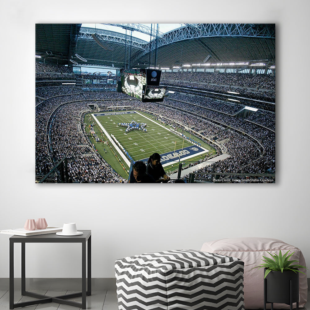 At and t Stadium in Texas, Stadium Canvas, Sport Art, Gift for him, Man Cave Decor, Art Print, Canvas Print Wall Art