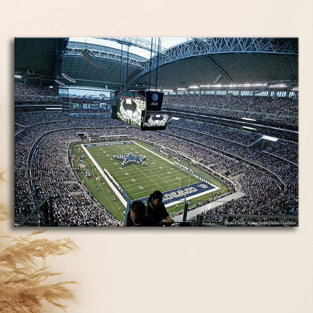At and t Stadium in Texas, Stadium Canvas, Sport Art, Gift for him, Man Cave Decor, Art Print, Canvas Print Wall Art