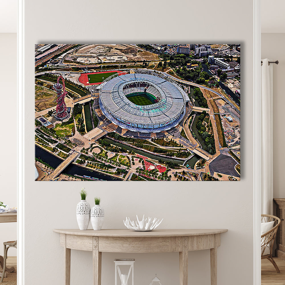 Ataturk Olympic Stadium, Stadium Canvas, Sport Art, Gift for him, Man Cave Decor, Art Print, Canvas Print Wall Art