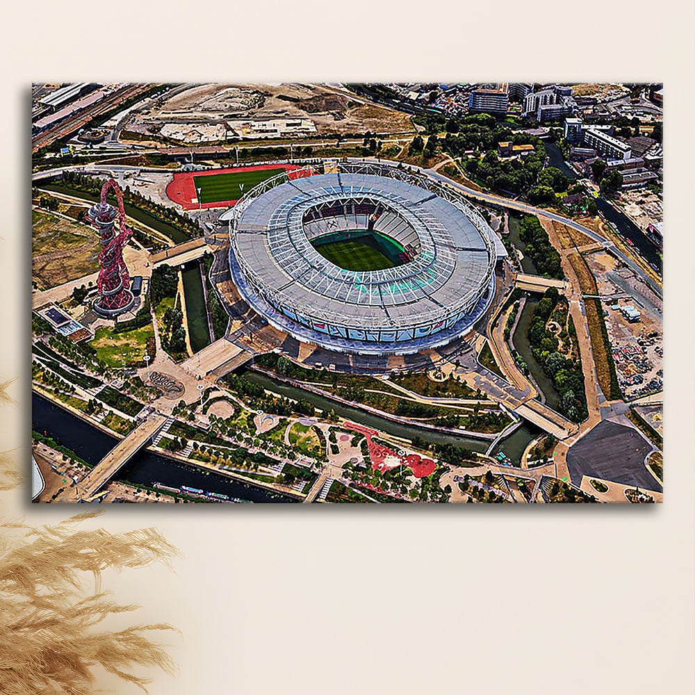 Ataturk Olympic Stadium, Stadium Canvas, Sport Art, Gift for him, Man Cave Decor, Art Print, Canvas Print Wall Art