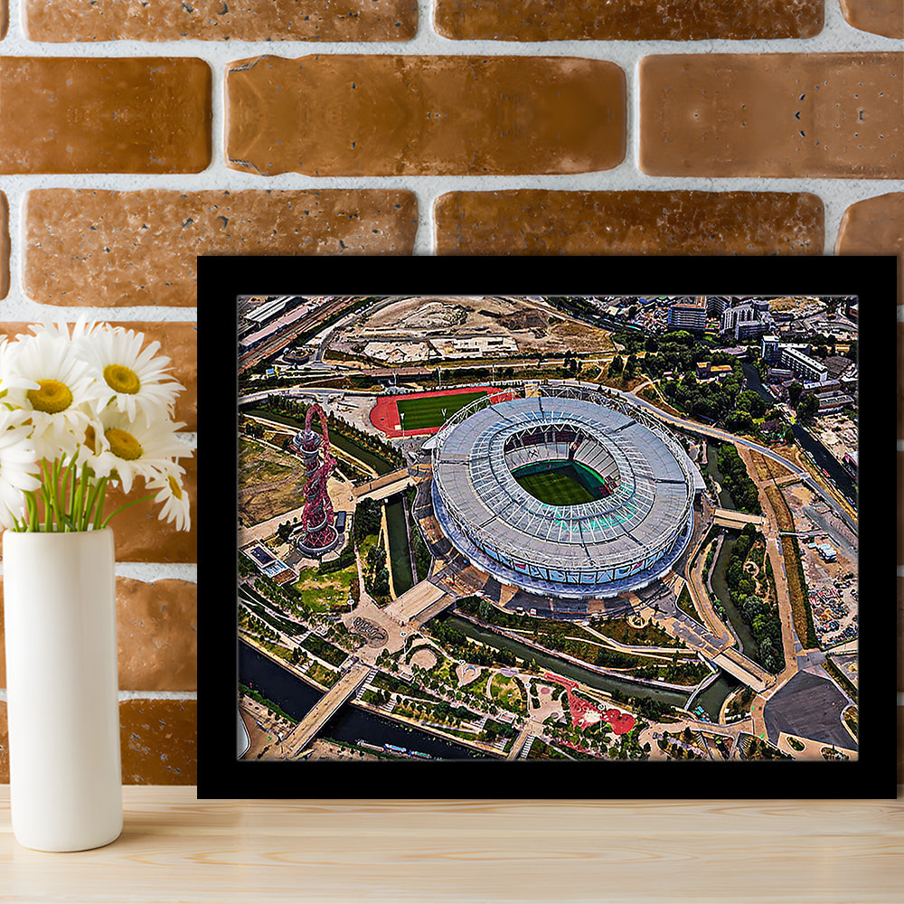 Ataturk Olympic Stadium, Stadium Canvas, Sport Art, Gift for him, Framed Art Print Wall Decor, Picture Framed