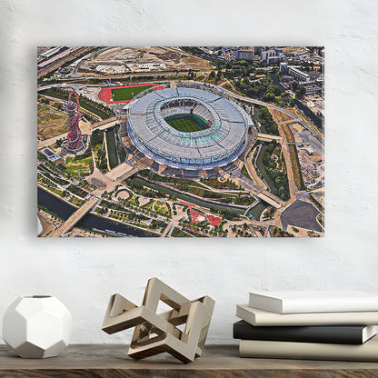 Ataturk Olympic Stadium, Stadium Canvas, Sport Art, Gift for him, Man Cave Decor, Art Print, Canvas Print Wall Art