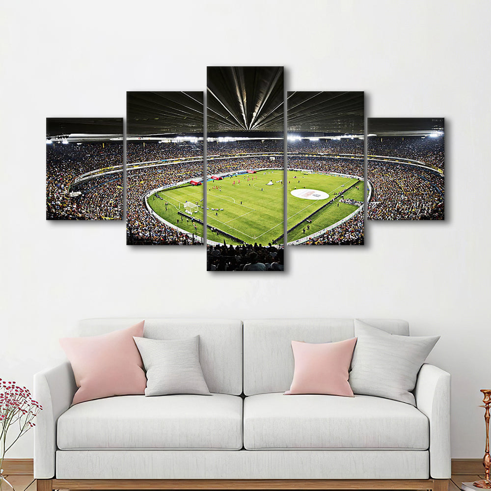 Atlas Fc Stadium, Stadium Canvas, Sport Art, Gift for him, 5 Panel, Large Canvas, Canvas Print Wall Art