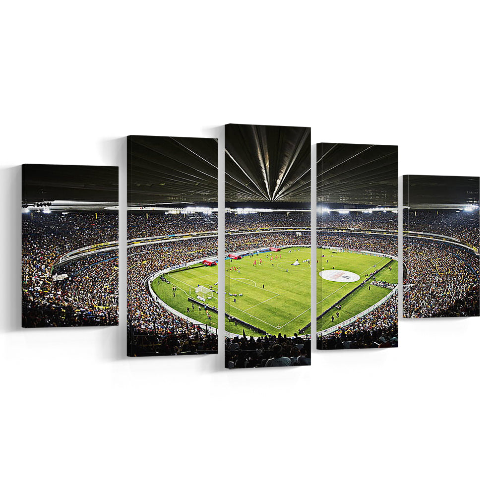 Atlas Fc Stadium, Stadium Canvas, Sport Art, Gift for him, 5 Panel, Large Canvas, Canvas Print Wall Art