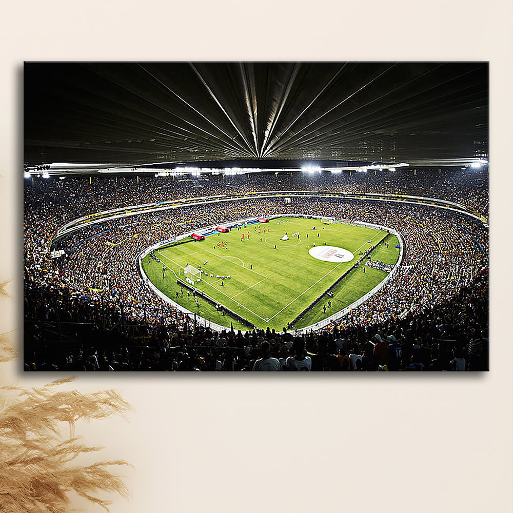 Atlas Fc Stadium, Stadium Canvas, Sport Art, Gift for him, Man Cave Decor, Art Print, Canvas Print Wall Art