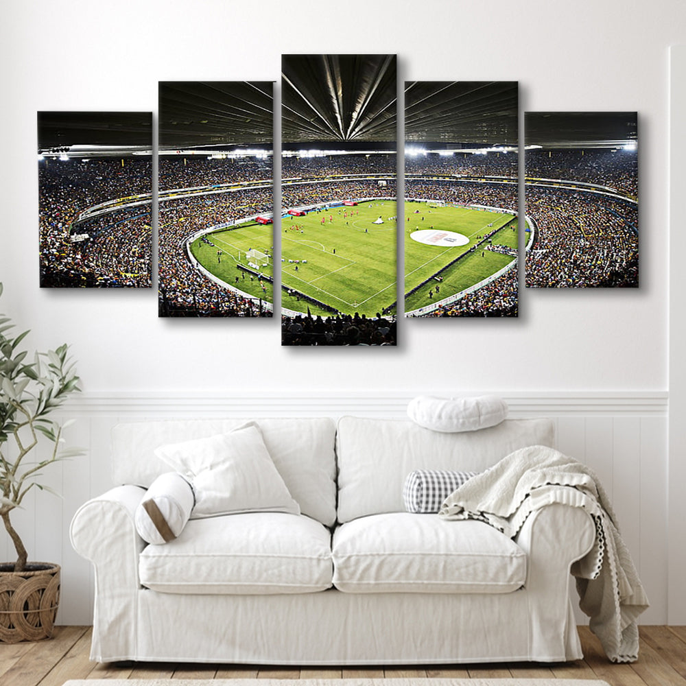 Atlas Fc Stadium, Stadium Canvas, Sport Art, Gift for him, 5 Panel, Large Canvas, Canvas Print Wall Art