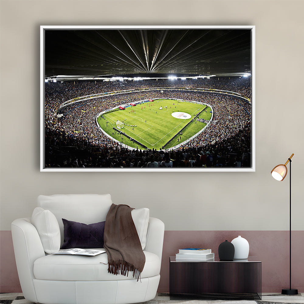 Atlas Fc Stadium, Stadium Canvas, Sport Art, Framed Canvas Print Wall Art, Floating Frame