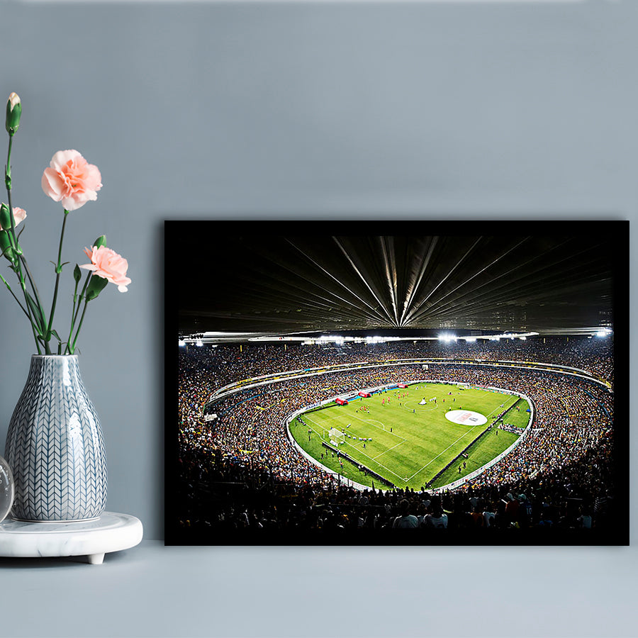 Atlas Fc Stadium, Stadium Canvas, Sport Art, Gift for him, Framed Art Print Wall Decor, Picture Framed