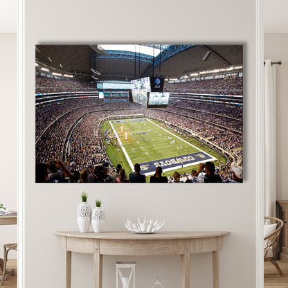 Att Cowboys, Stadium Canvas, Sport Art, Gift for him, Man Cave Decor, Art Print, Canvas Print Wall Art