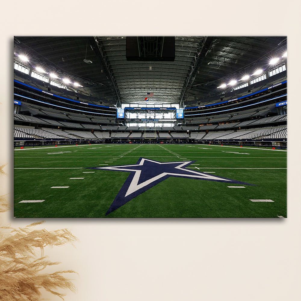 Att Stadium Dallas, Stadium Canvas, Sport Art, Gift for him, Man Cave Decor, Art Print, Canvas Print Wall Art