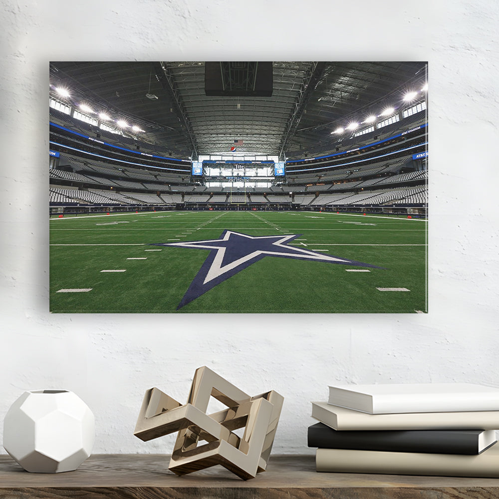 Att Stadium Dallas, Stadium Canvas, Sport Art, Gift for him, Man Cave Decor, Art Print, Canvas Print Wall Art