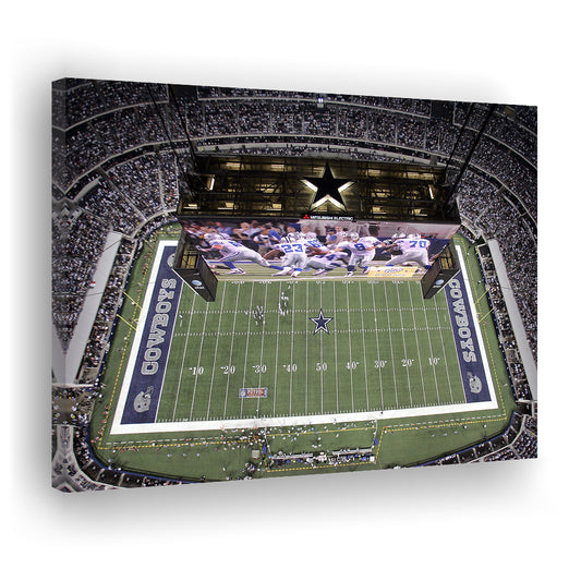 Att Stadium, Stadium Canvas, Sport Art, Fan Gifts, Man Cave Decor, Art Print, Canvas Print Wall Art
