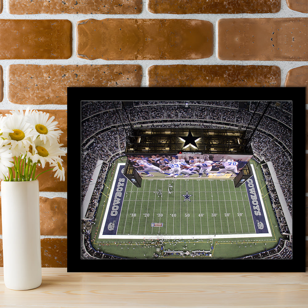 Att Stadium, Stadium Canvas, Sport Art, Fan Gifts, Framed Art Print Wall Decor, Picture Framed