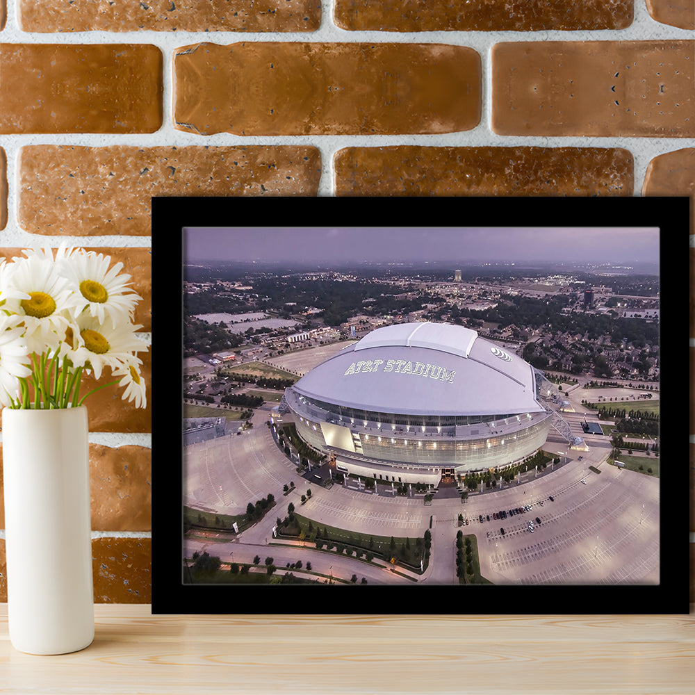 Att Stadium, Stadium Canvas, Sport Art, Gift for him, Framed Art Print Wall Decor, Picture Framed