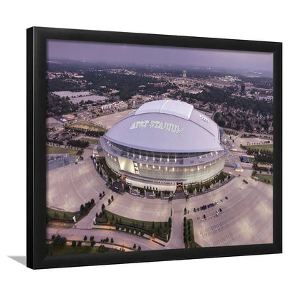 Att Stadium, Stadium Canvas, Sport Art, Gift for him, Framed Art Print Wall Decor, Picture Framed