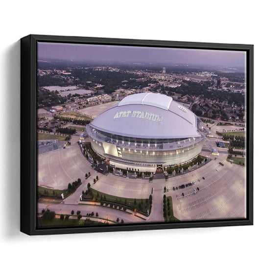 Att Stadium, Stadium Canvas, Sport Art, Framed Canvas Print Wall Art, Floating Frame