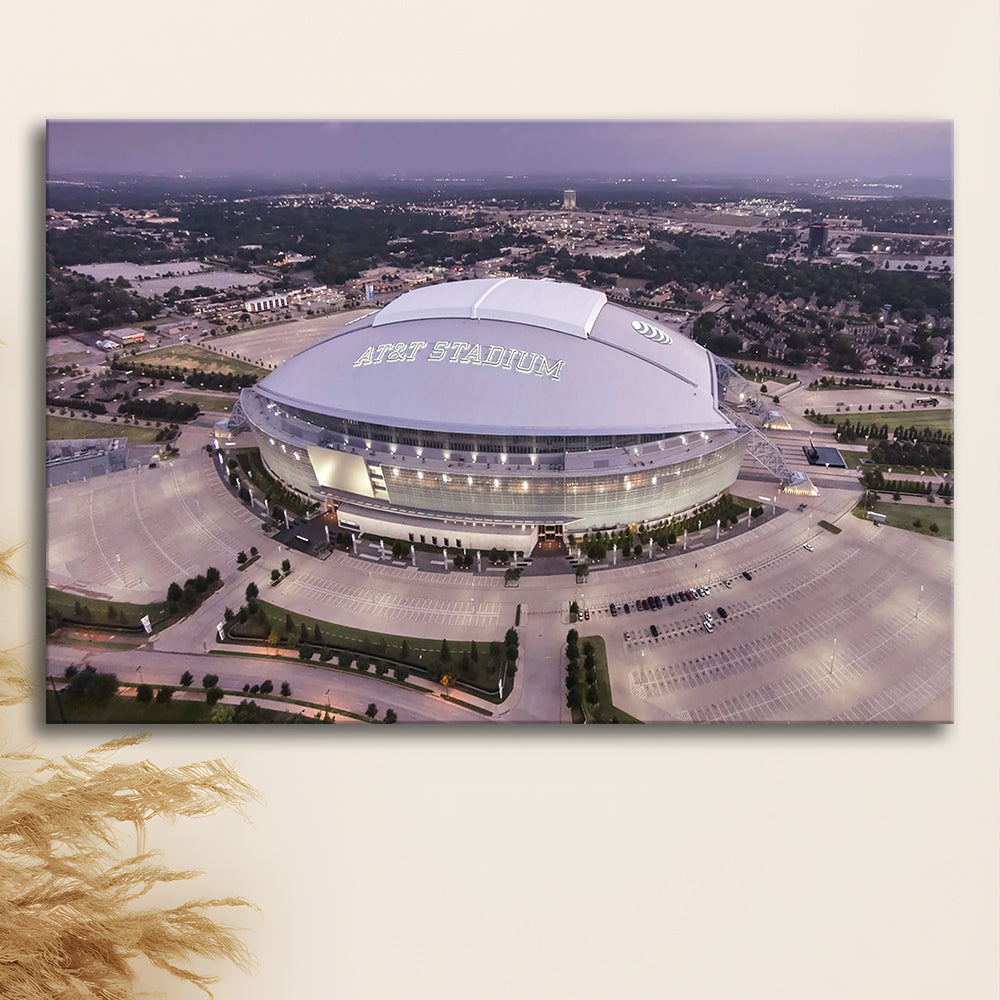Att Stadium, Stadium Canvas, Sport Art, Gift for him, Man Cave Decor, Art Print, Canvas Print Wall Art