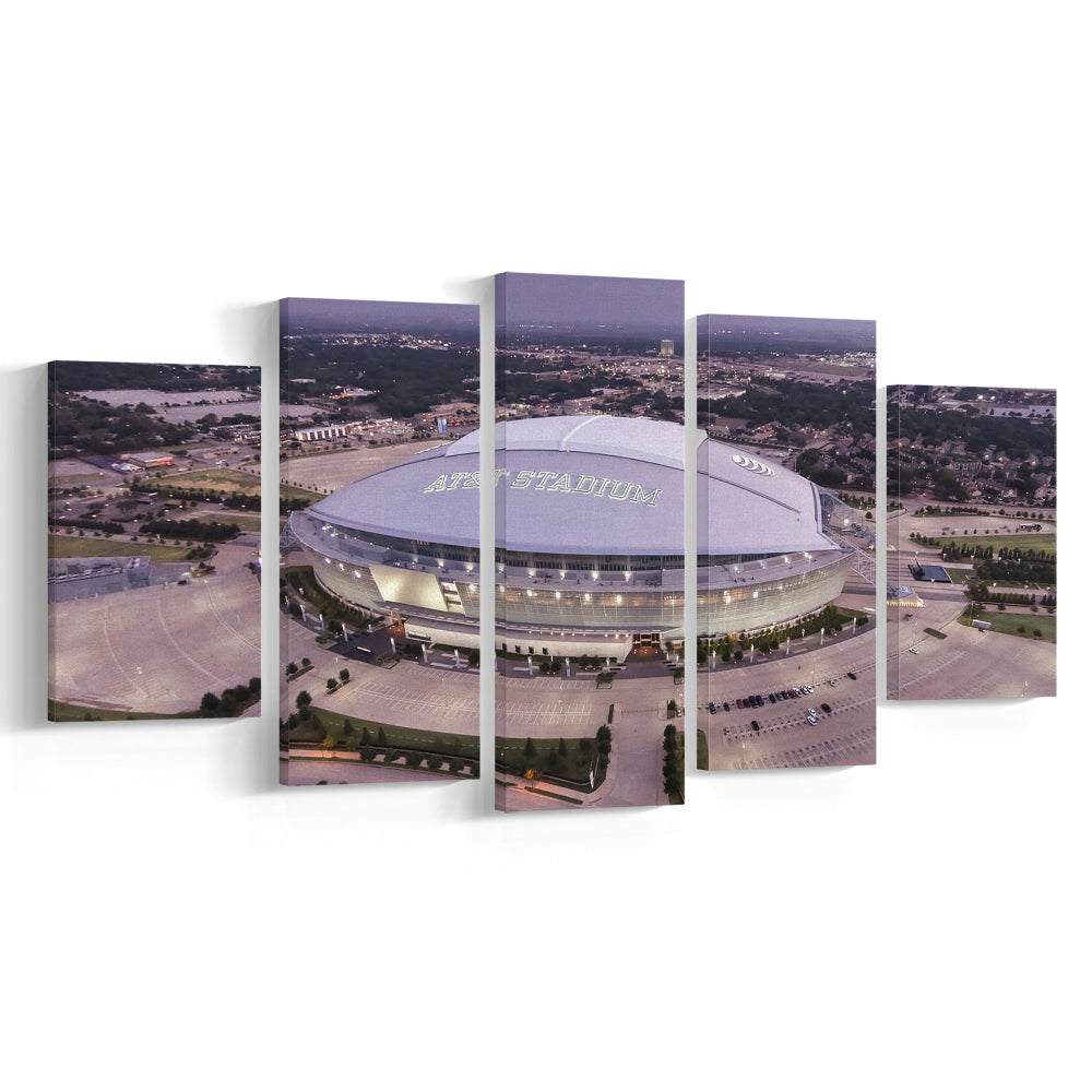 Att Stadium, Stadium Canvas, Sport Art, Gift for him, 5 Panel, Large Canvas, Canvas Print Wall Art