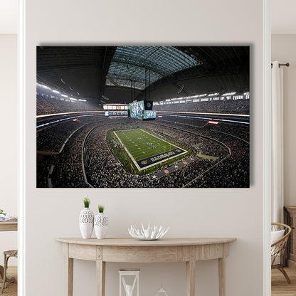 Att Stadium in Arlington Texas, Stadium Canvas, Sport Art, Gift for him, Man Cave Decor, Art Print, Canvas Print Wall Art