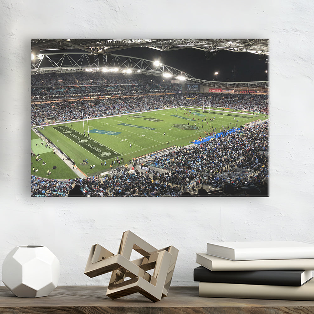Australia Stadium, Stadium Canvas, Sport Art, Gift for him, Man Cave Decor, Art Print, Canvas Print Wall Art