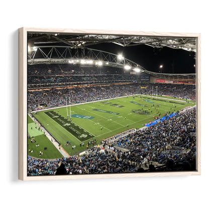 Australia Stadium, Stadium Canvas, Sport Art, Framed Canvas Print Wall Art, Floating Frame