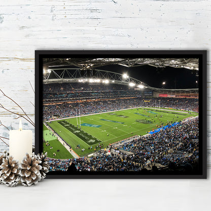 Australia Stadium, Stadium Canvas, Sport Art, Framed Canvas Print Wall Art, Floating Frame